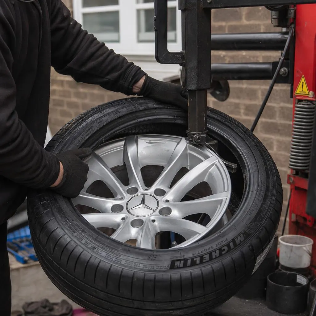 Mobile Tyre Replacement